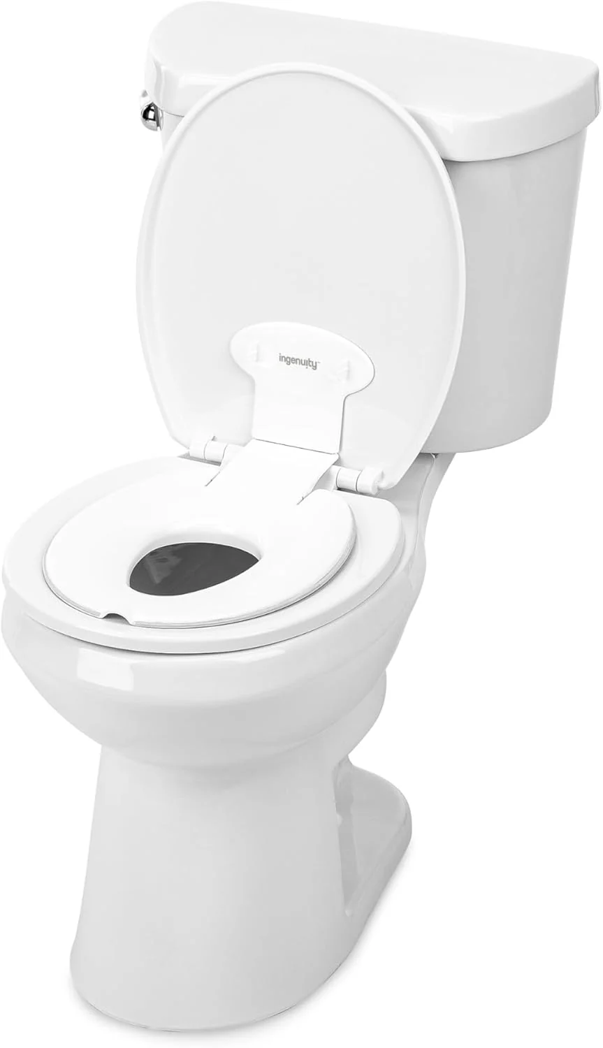 Ingenuity, Flip & Sit Potty, Asiento Semipermanente, Fácil Instalación, Para Mayores de 18 Meses - Image 3