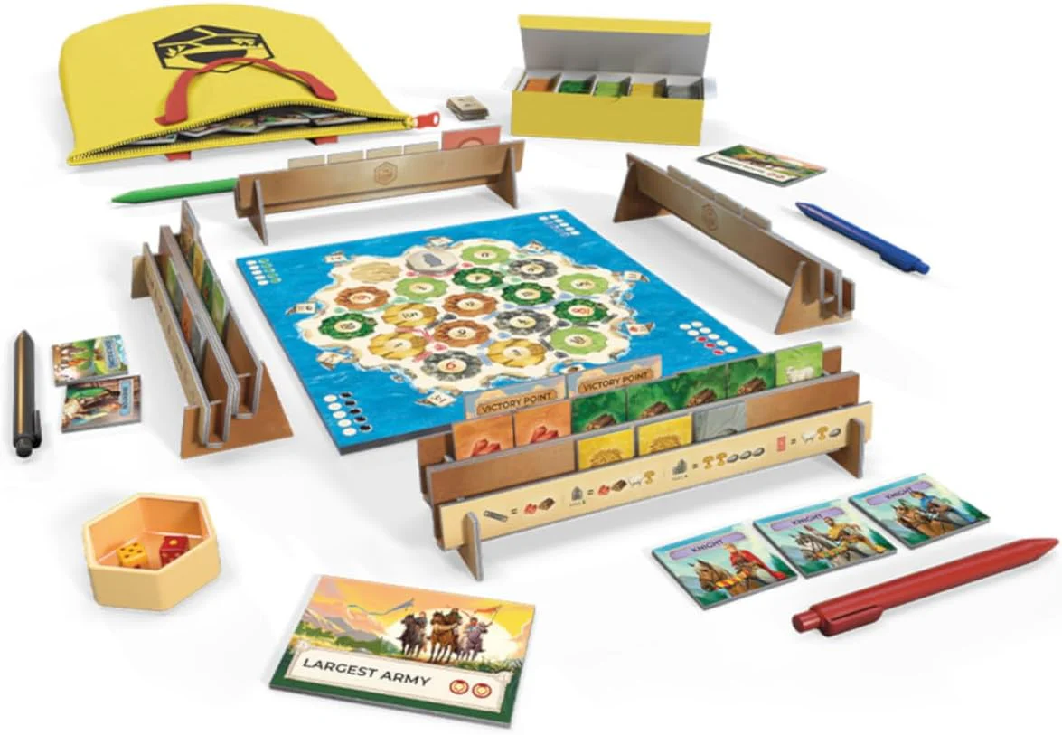 CATAN Zip! | Travel Strategy Game | Ages 10+ | 3-4 Players | 1 Hour Playing Time - Image 3