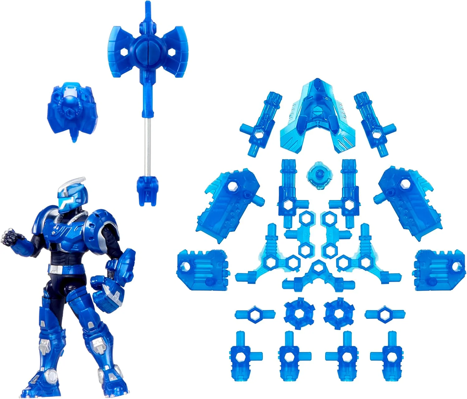 Triceratops Pilot TJ - 9.5cm Poseable Action Figure with Interchangeable Armour Pieces and Transforming Accessory, Suitable for Children Ages 6+ - Image 2