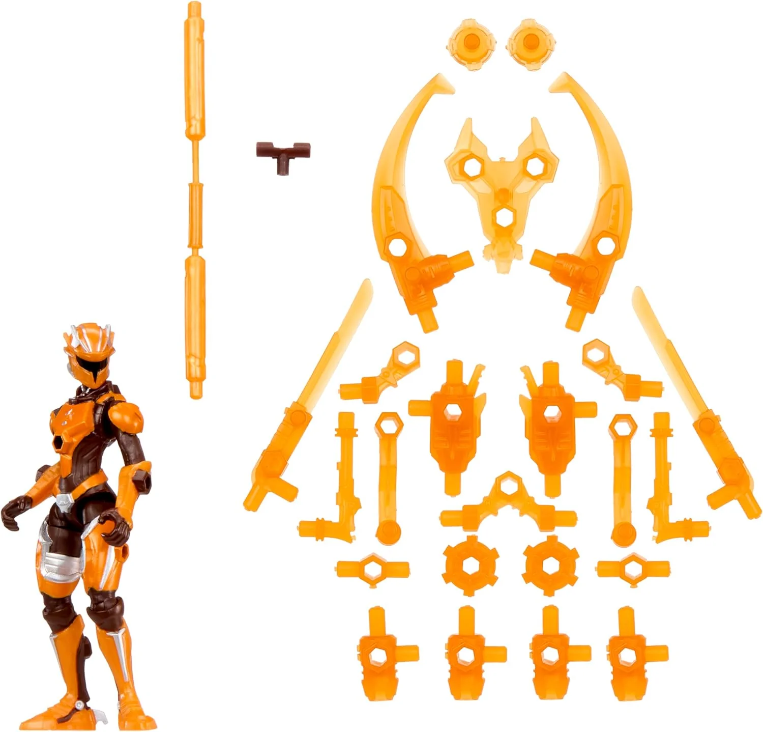 Raptor Pilot Prisca Silva - 9.5cm Poseable Action Figure with Interchangeable Armour Pieces and Transforming Accessory, Suitable for Children Ages 6+ - Image 2