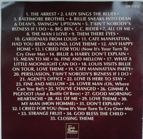 Diana Ross - Lady Sings The Blues (Soundtrack) - Image 2