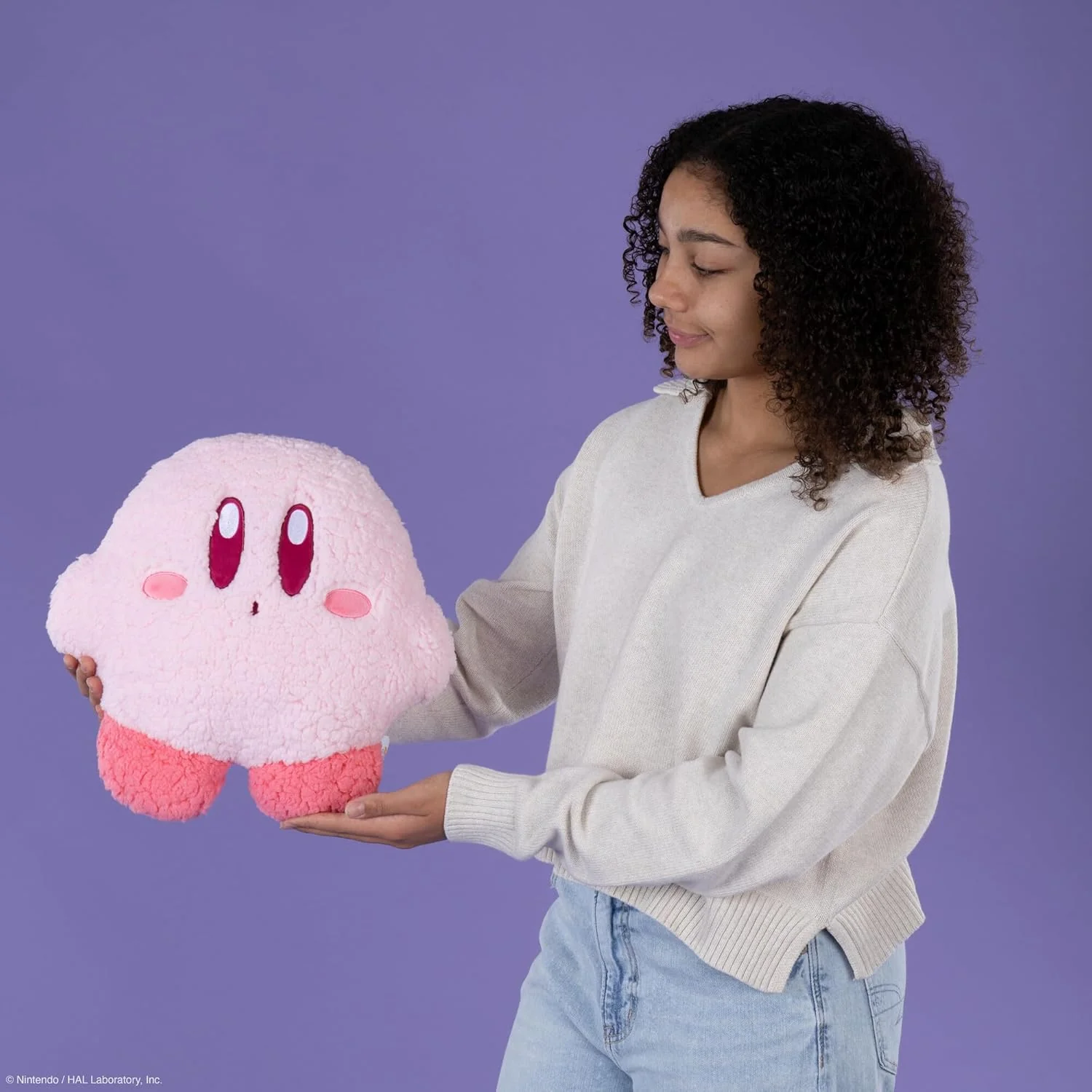 Club Mocchi Mocchi - Kirby Tokyo Connection Mofulatto Cushion Large Plush - Image 2