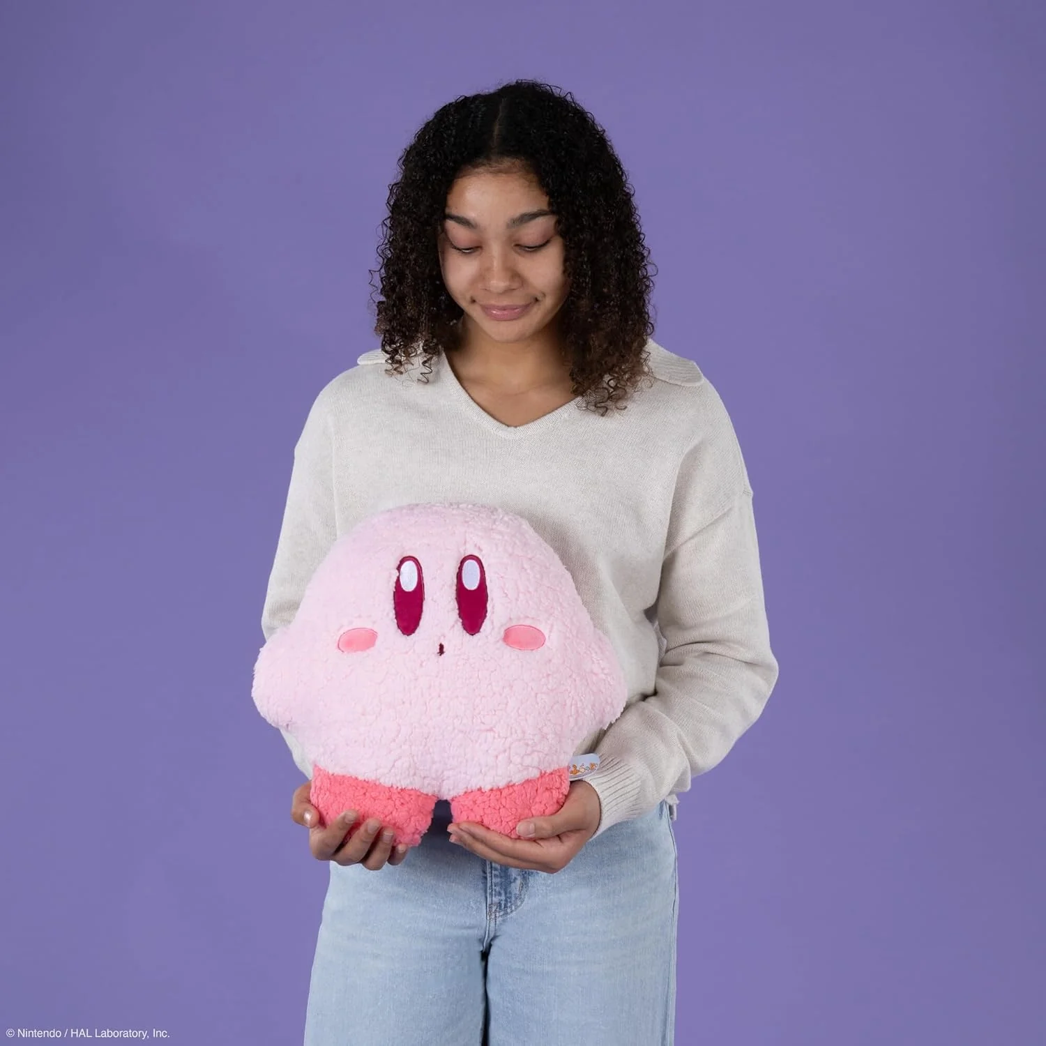Club Mocchi Mocchi - Kirby Tokyo Connection Mofulatto Cushion Large Plush - Image 5