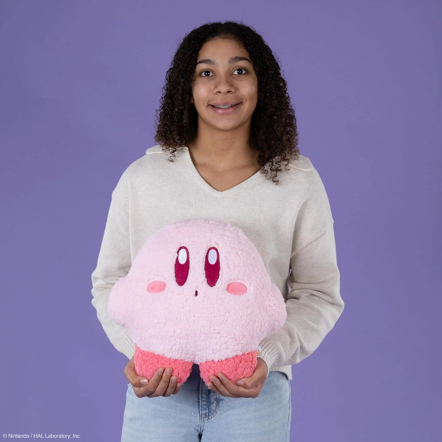 Club Mocchi Mocchi - Kirby Tokyo Connection Mofulatto Cushion Large Plush - Image 6