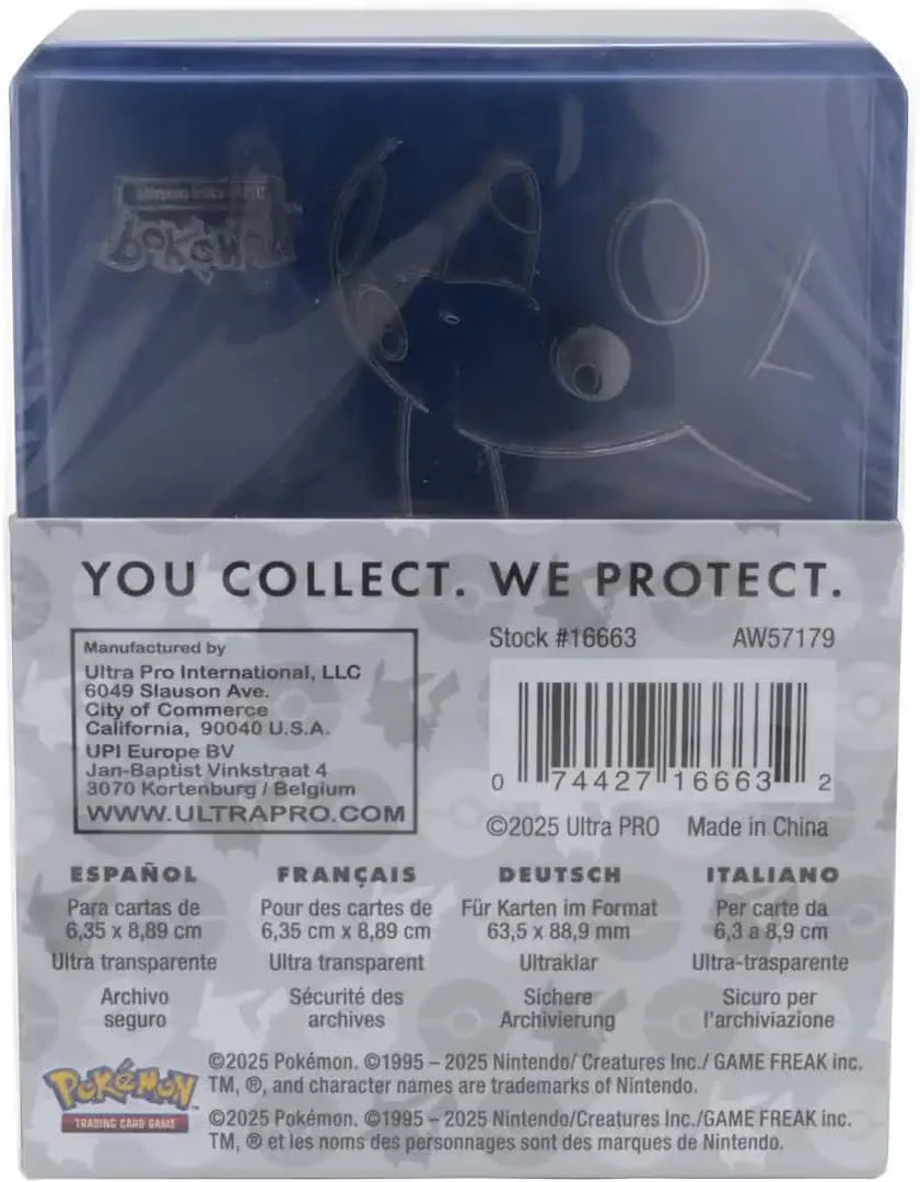 Ultra PRO - Pikachu Toploader and Penny Sleeves Combo Pack for the Pokémon Trading Card Game (25 Pack - Image 4