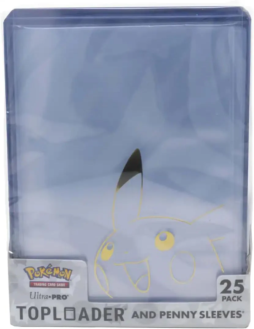 Ultra PRO - Pikachu Toploader and Penny Sleeves Combo Pack for the Pokémon Trading Card Game (25 Pack - Image 5