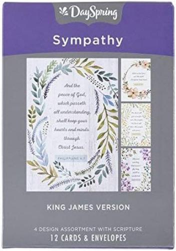 Sympathy - Inspirational Boxed Cards - Botanical Frames - Image 2