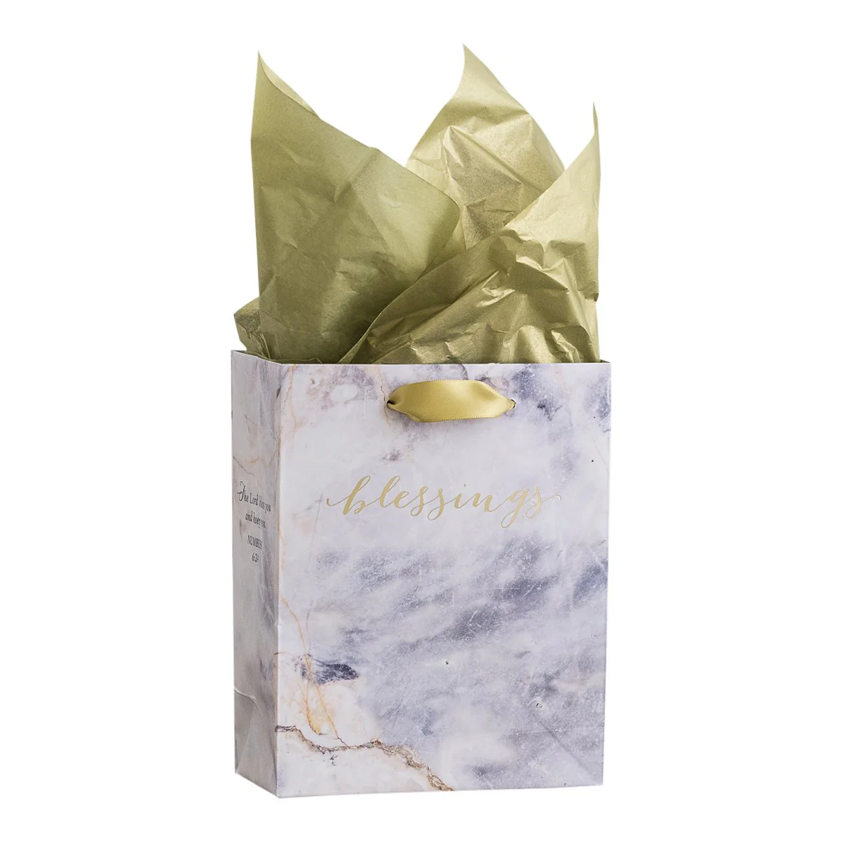 DaySpring Small Specialty Gift Bag - Treasured Blessings - Timeless Collection (71405