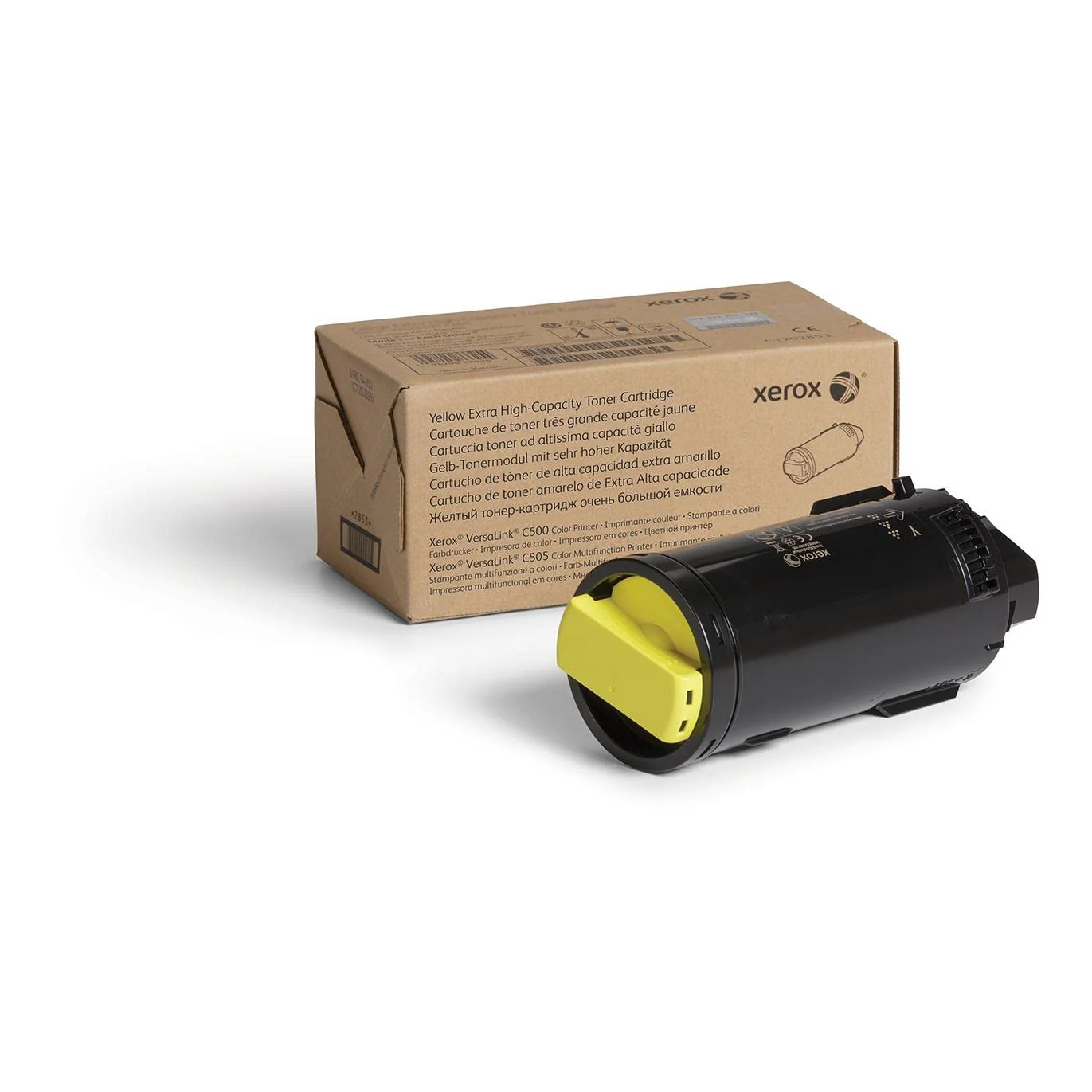 Xerox Genuine VersaLink C500 / C505 Yellow Extra High Capacity Toner Cartridge (9,000 pages) - 106R03875 - Image 2
