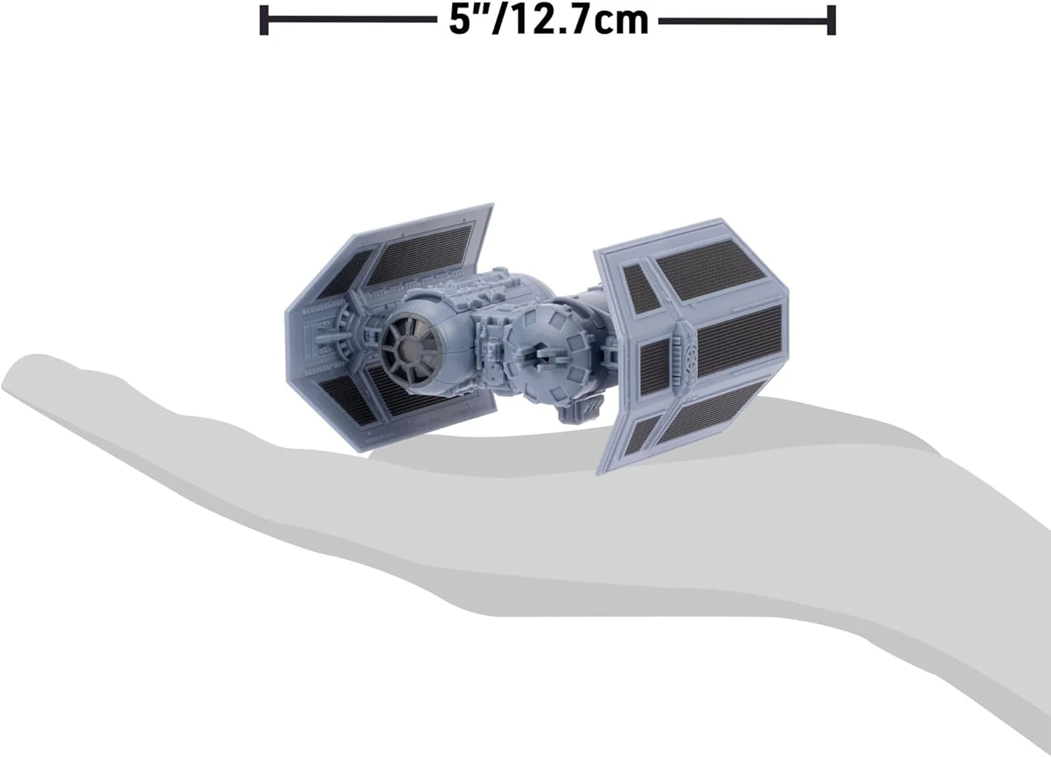 Star Wars Micro Galaxy Squadron TIE Bomber (Armada Edition) - 5-Inch Vehicle with Dual Cockpits, Bomb Bay, and 1-Inch Micro Figure Accessory - Image 3