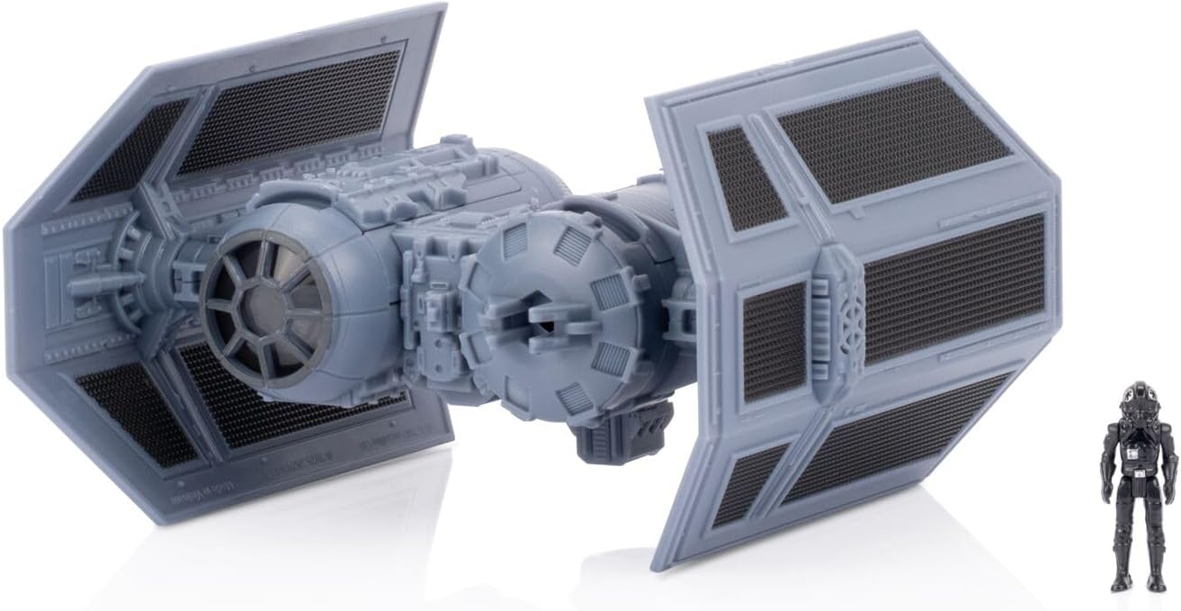 Star Wars Micro Galaxy Squadron TIE Bomber (Armada Edition) - 5-Inch Vehicle with Dual Cockpits, Bomb Bay, and 1-Inch Micro Figure Accessory - Image 5