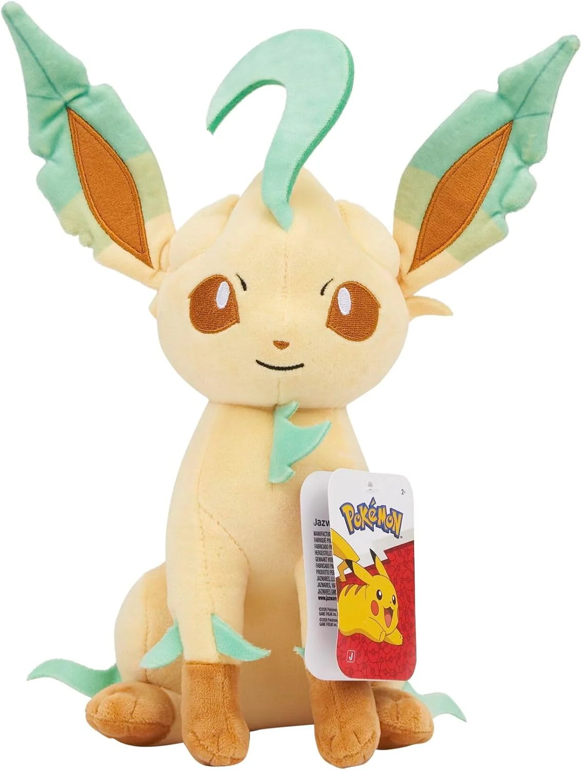 Pokémon Leafeon Plush - 8-Inch Plush with Authentic Details - Image 3