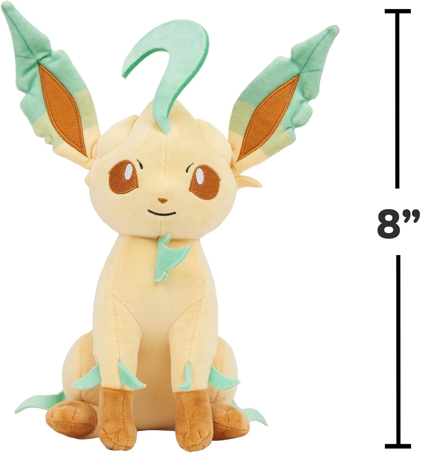 Pokémon Leafeon Plush - 8-Inch Plush with Authentic Details - Image 4