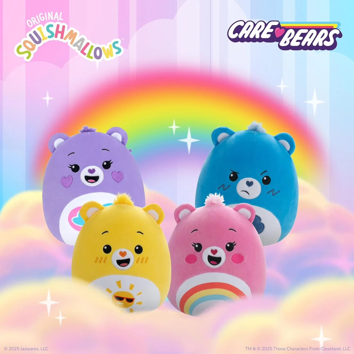 Squishmallows Care Bears | Grumpy Bear 12inch Plush | Collectable Cute Plush Toy, Cuddly Toys for Children, Soft Toys, Cute Teddies Suitable for Girls and Boys Ages 3 - Image 4