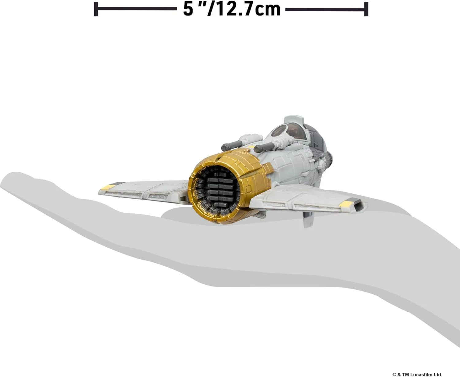 Jazwares SWJ0535 Fiend Fighter Fahrzeug (ca. 12,5 cm) mit Star Navigator Guard Pilot Micro-Figur (ca. 2,5 cm) – Series 11 - Image 2