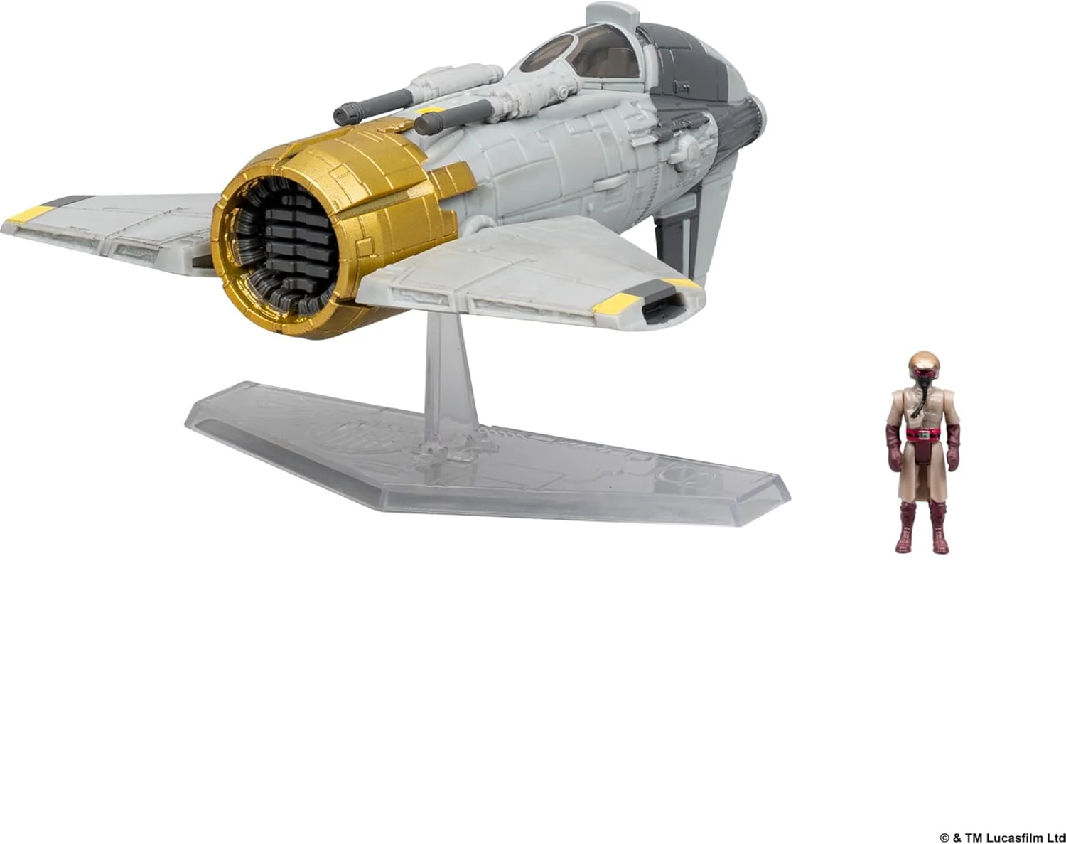Jazwares SWJ0535 Fiend Fighter Fahrzeug (ca. 12,5 cm) mit Star Navigator Guard Pilot Micro-Figur (ca. 2,5 cm) – Series 11 - Image 6