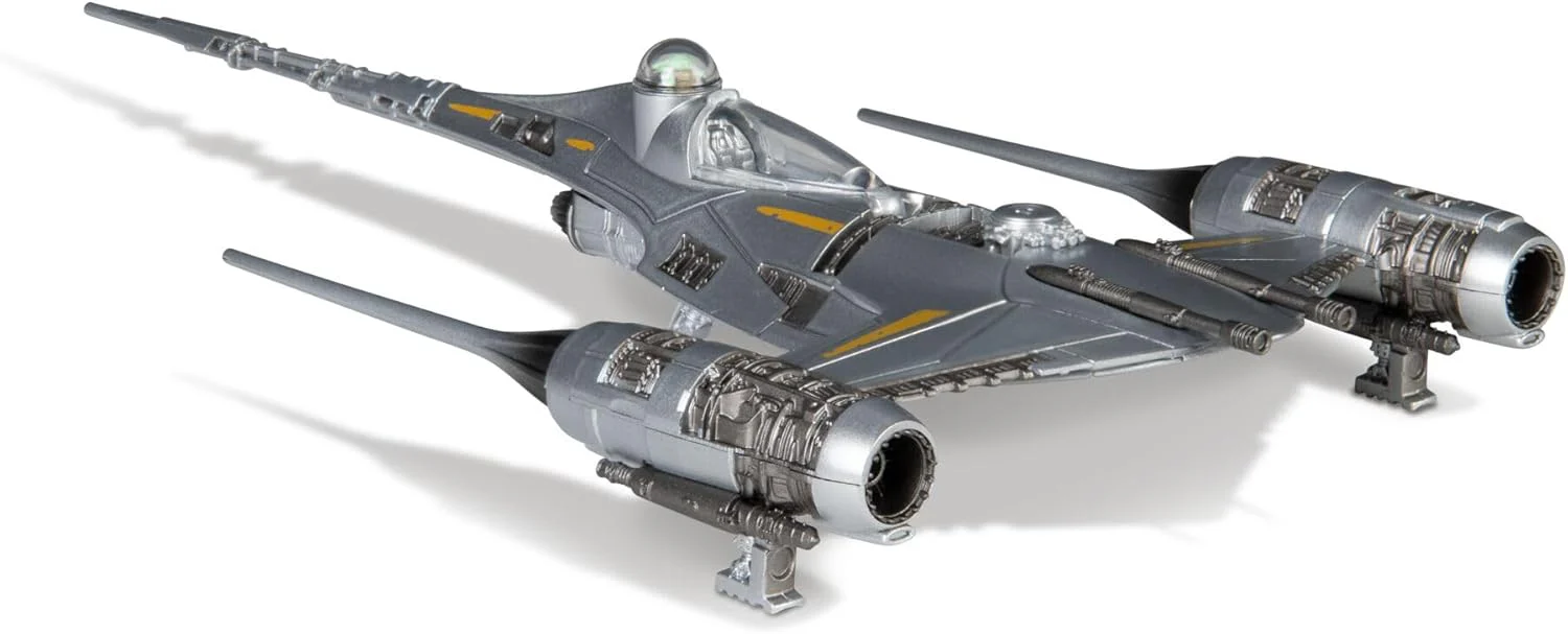 Star Wars™ Micro Galaxy Squadron SWJ0537 - N-1 Sternenjäger des Mandalorianers (Armada Edition) - offizielles 12,5 cm großes Fahrzeug mit 2 Micro-Figuren (2,5 cm - Image 2