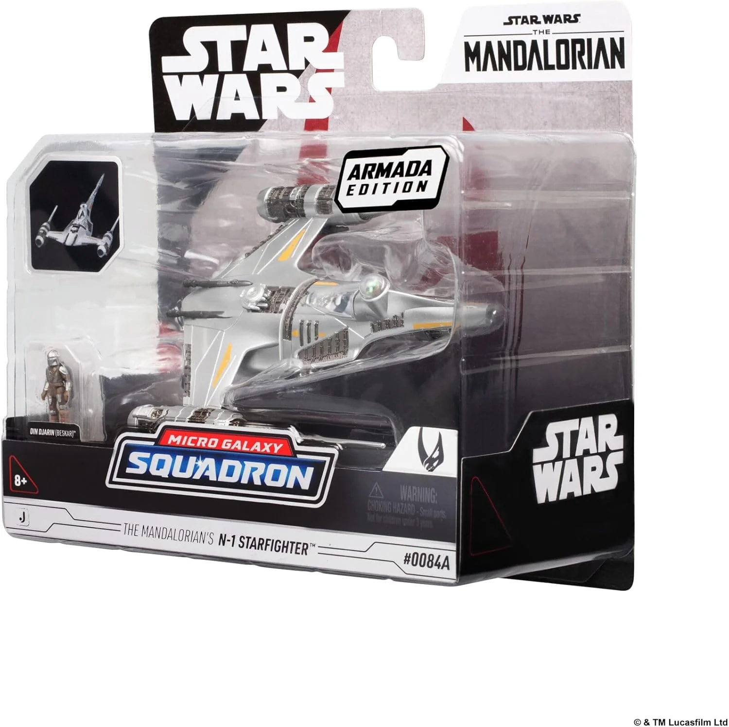 Star Wars™ Micro Galaxy Squadron SWJ0537 - N-1 Sternenjäger des Mandalorianers (Armada Edition) - offizielles 12,5 cm großes Fahrzeug mit 2 Micro-Figuren (2,5 cm - Image 6