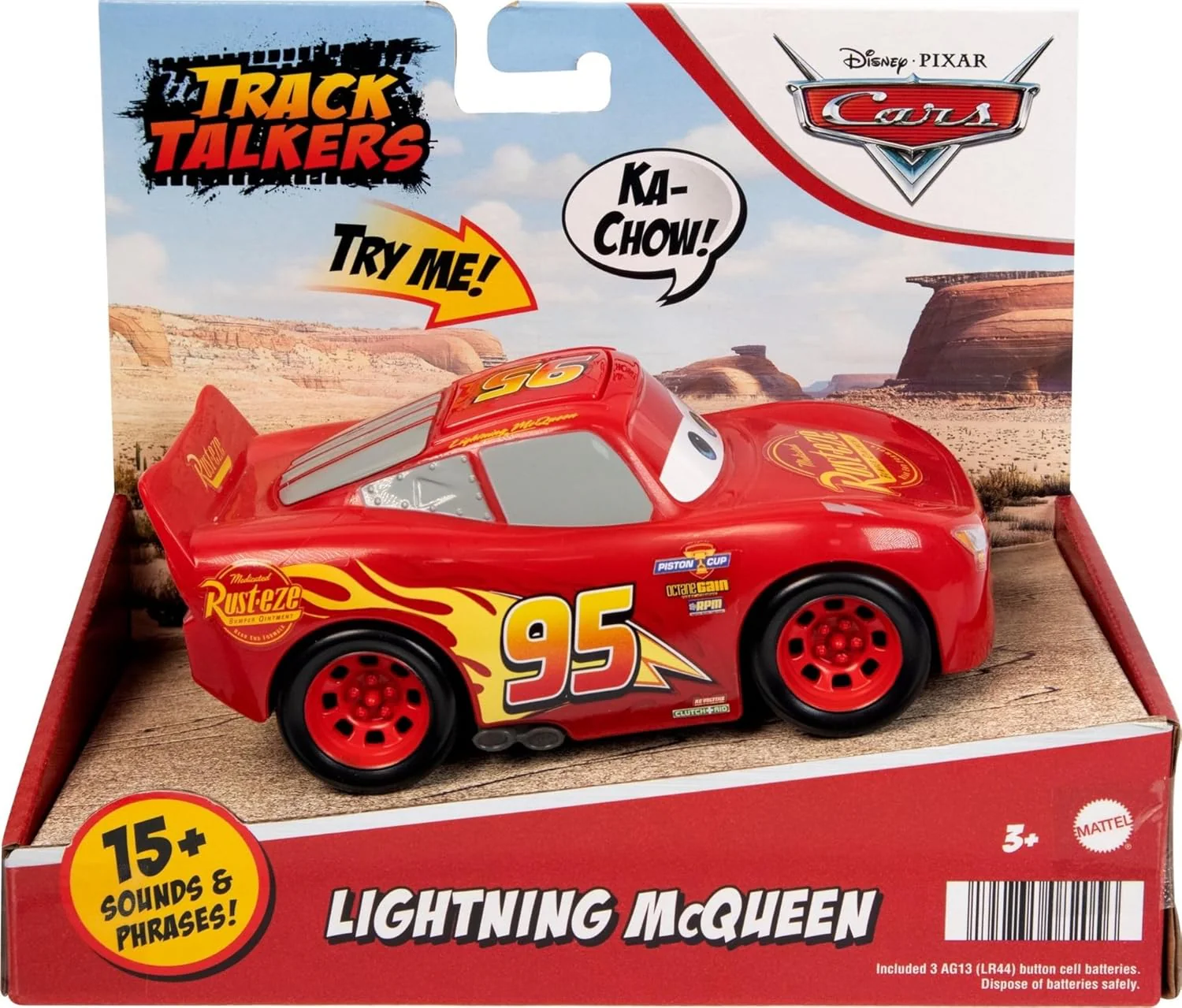 Disney Pixar Cars Track Talkers Lightning McQueen - Image 6