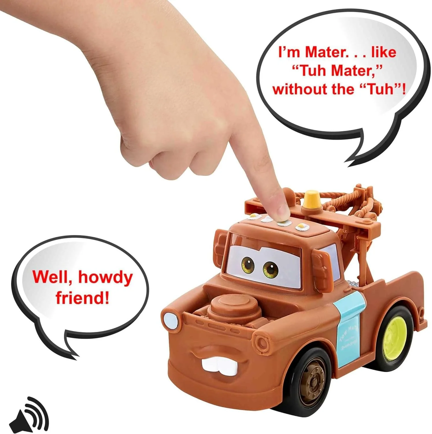 Pixar Disney Cars Track Talkers - Mater Talking Vehicle - Image 5