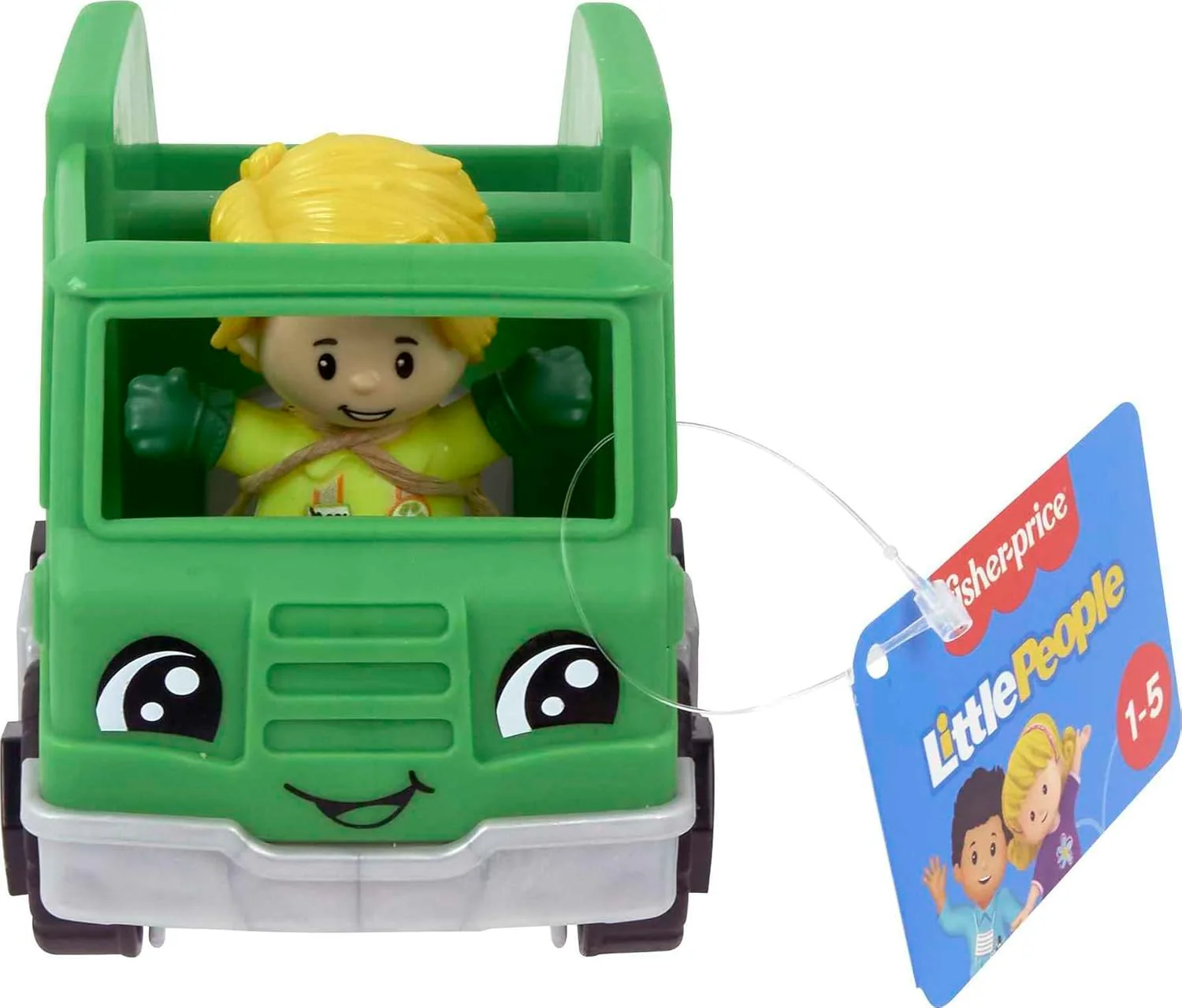 Fisher-Price Little People Recycle Truck - Image 4