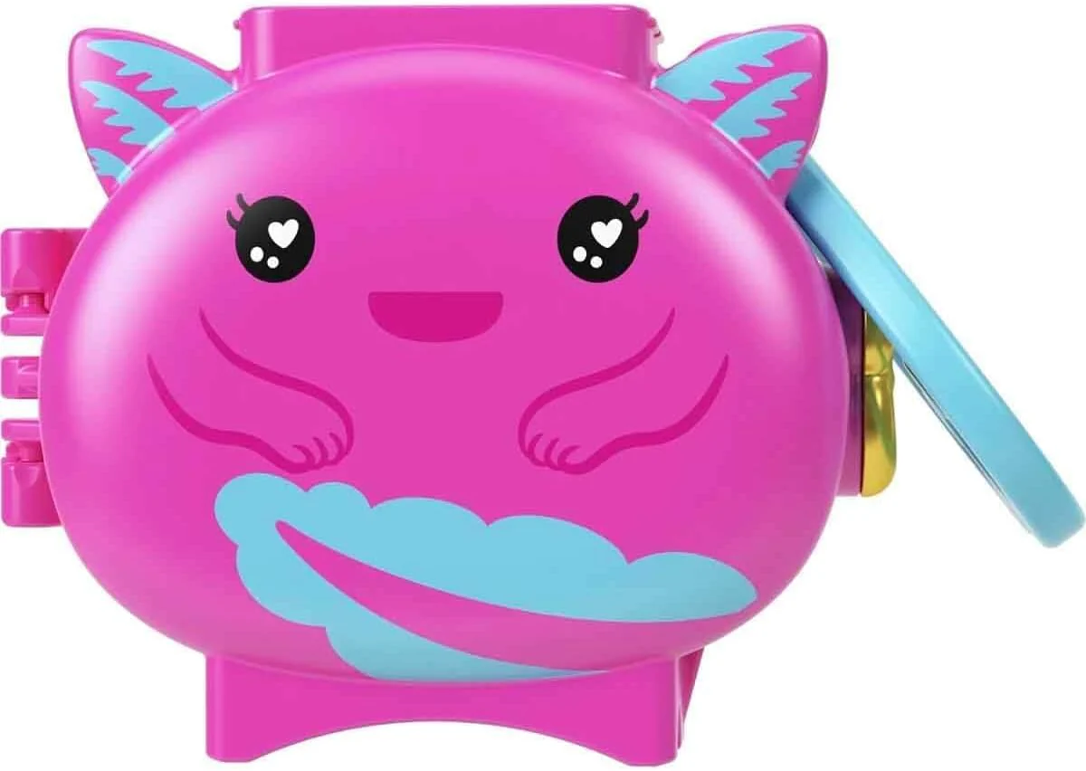 Polly Pocket Collectible Axolotl Pet Compact Playset for Girls Ages 4 and Up - Image 7