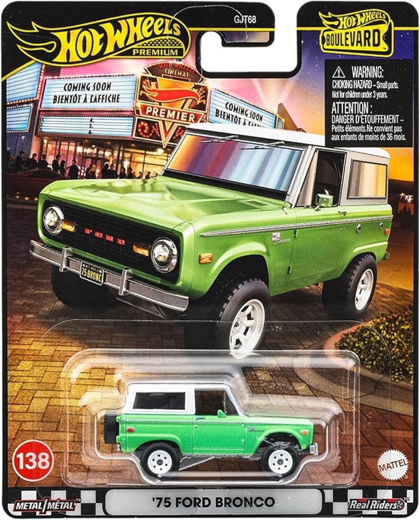 Hot Wheels 1975 Ford Bronco Collectors Vehicle - Image 3