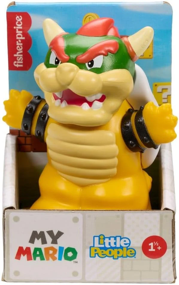 My Mario Fisher-Price Little People 7 cm, My Mario Bowser FigureAction Figures For Kids - Image 3
