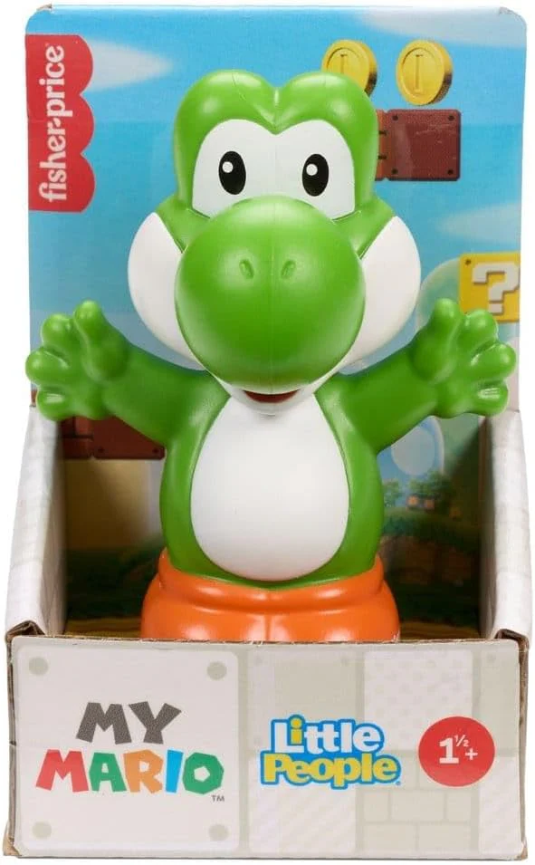 My Mario Fisher-Price Little People 7 cm, My Mario Yoshi FigureAction Figures For Kids - Image 2