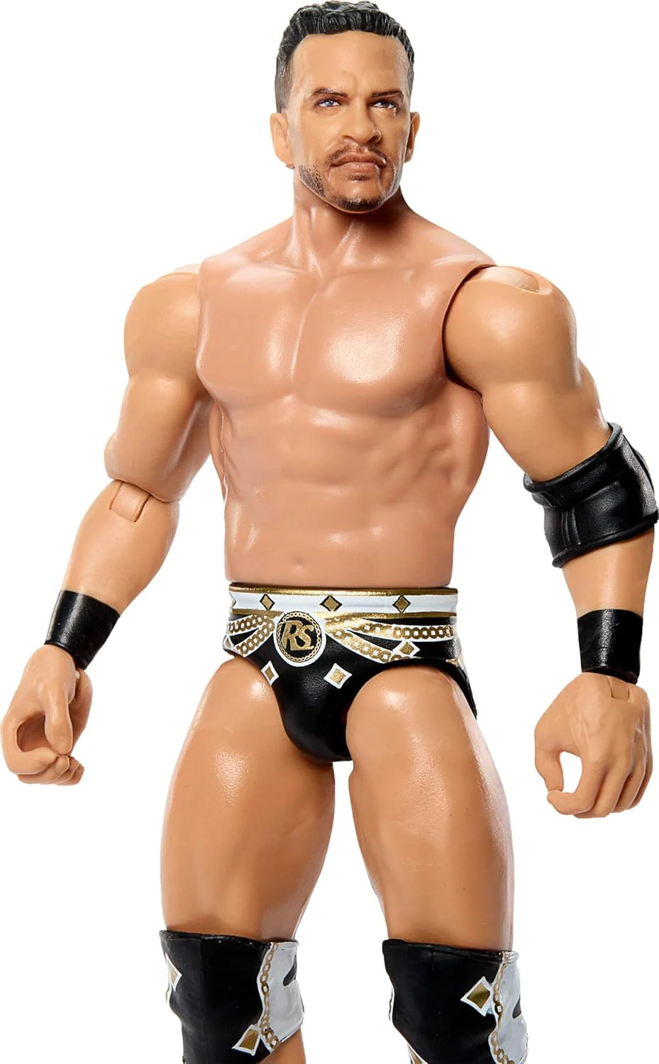 Mattel WWE Ricky Saints Action Figure, Main Event Series #164, 6-inch Collectible Superstar with 14 Articulation Points & Life-Like Look, JHJ09 - Image 6