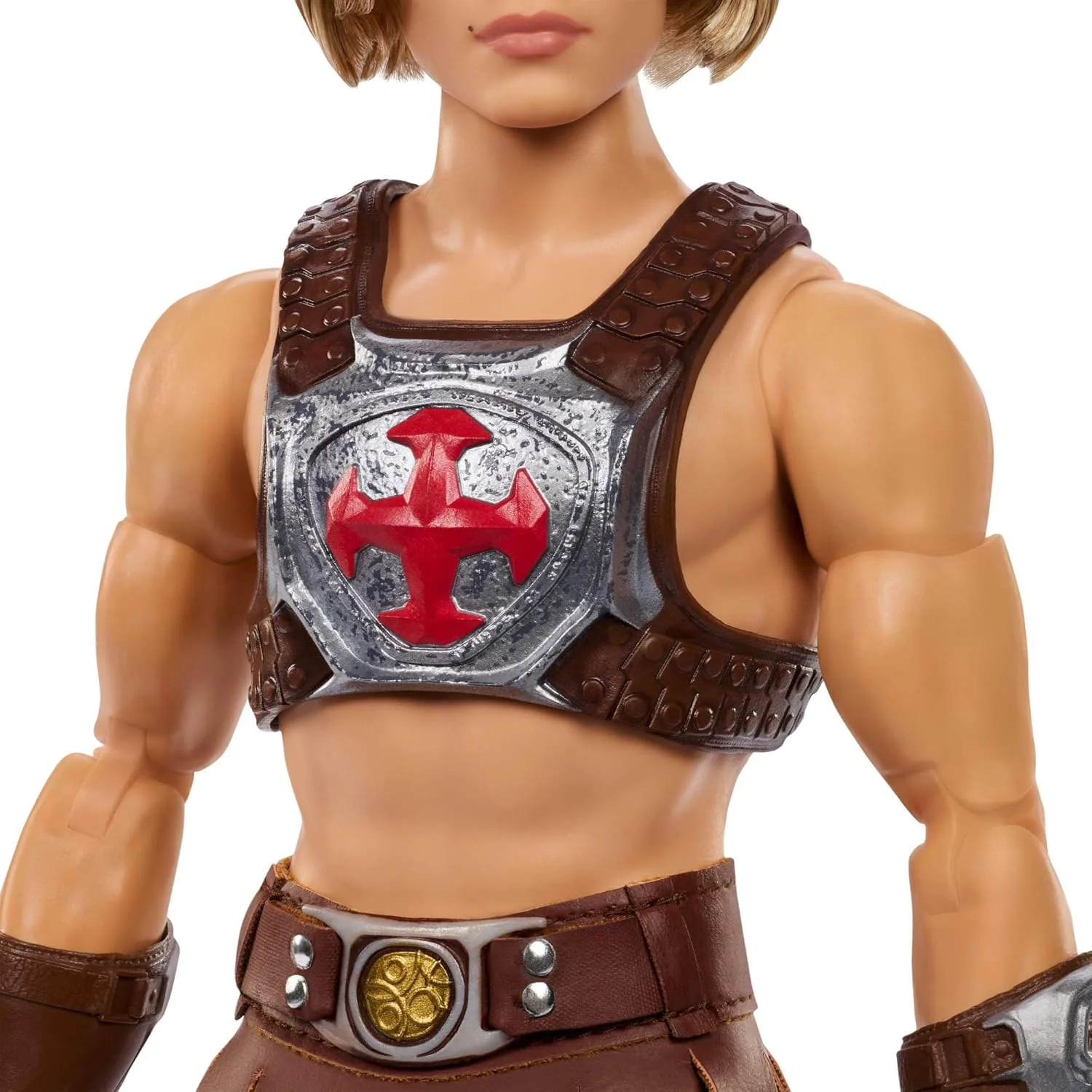 Barbie Signature-Puppe, Ken He-Man-Sammelfigur mit Kampfharnisch, Schwert, Puppenständer und Display-Verpackung, Motu Film-Thema, JJY03 - Image 3