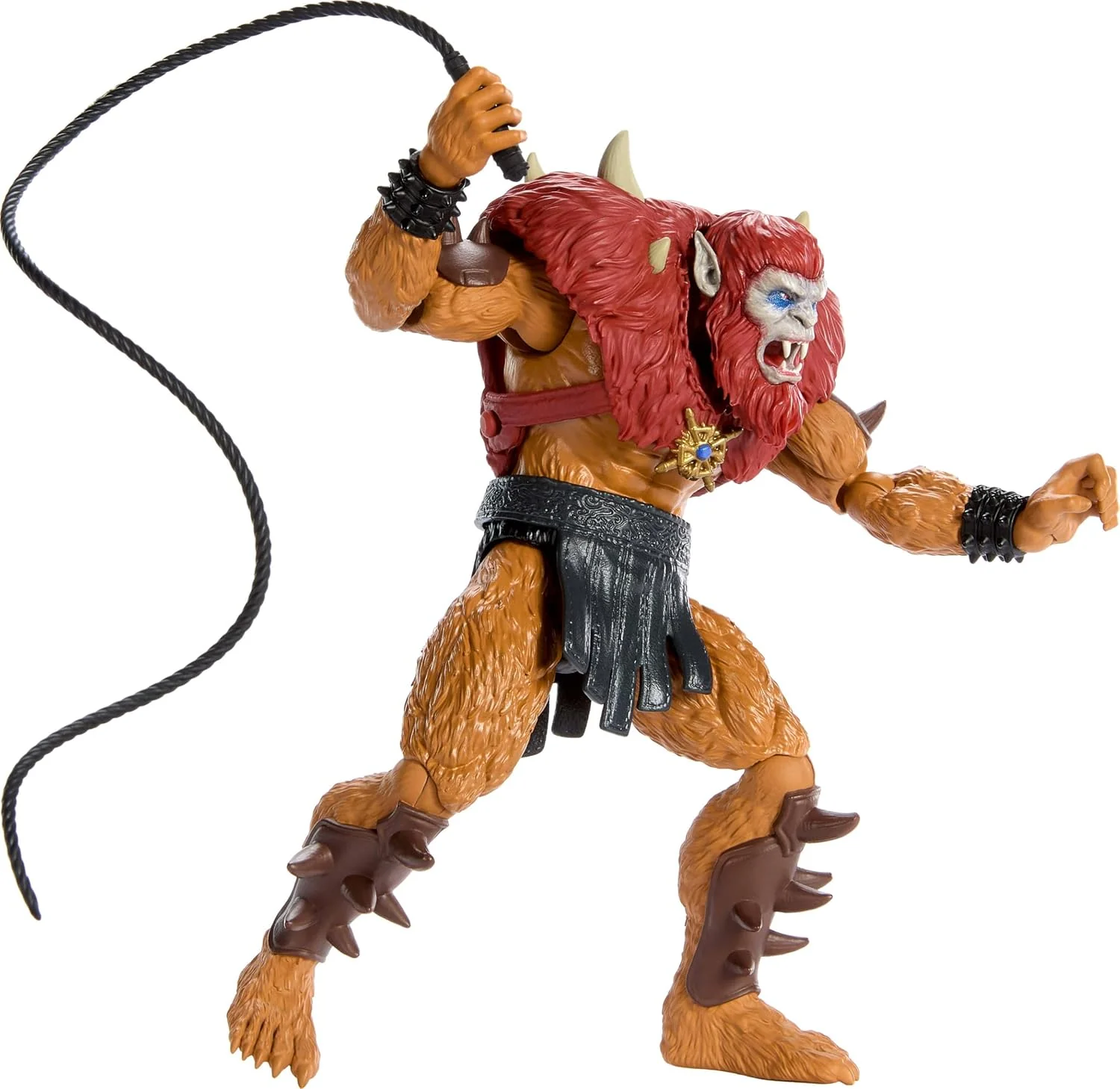 Masters of the Universe - Beast Man, action figure articolata del malvagio seguace peloso, design dettagliato ispirato al film Masters of the Universe 2026, 6+ anni, JKH91 - Image 3