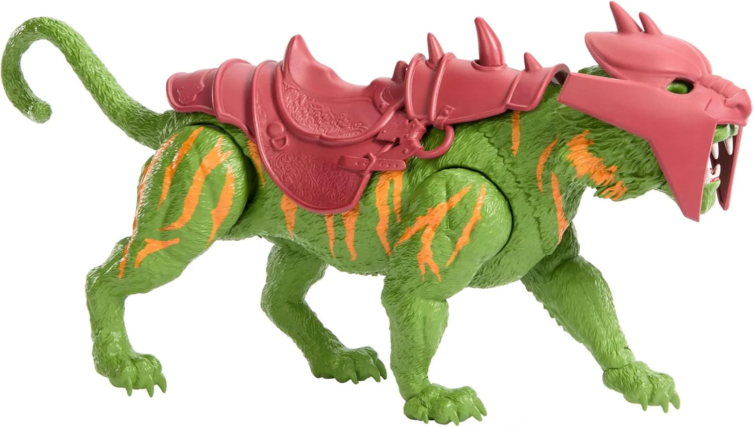 Masters of the Universe Film 2026 Battle Cat Figur mit Beißaction und fünf verschiedenen Brüllfunktionen, ca. 14 cm große Tigerkreatur mit Rüstung, JKJ04 - Image 3