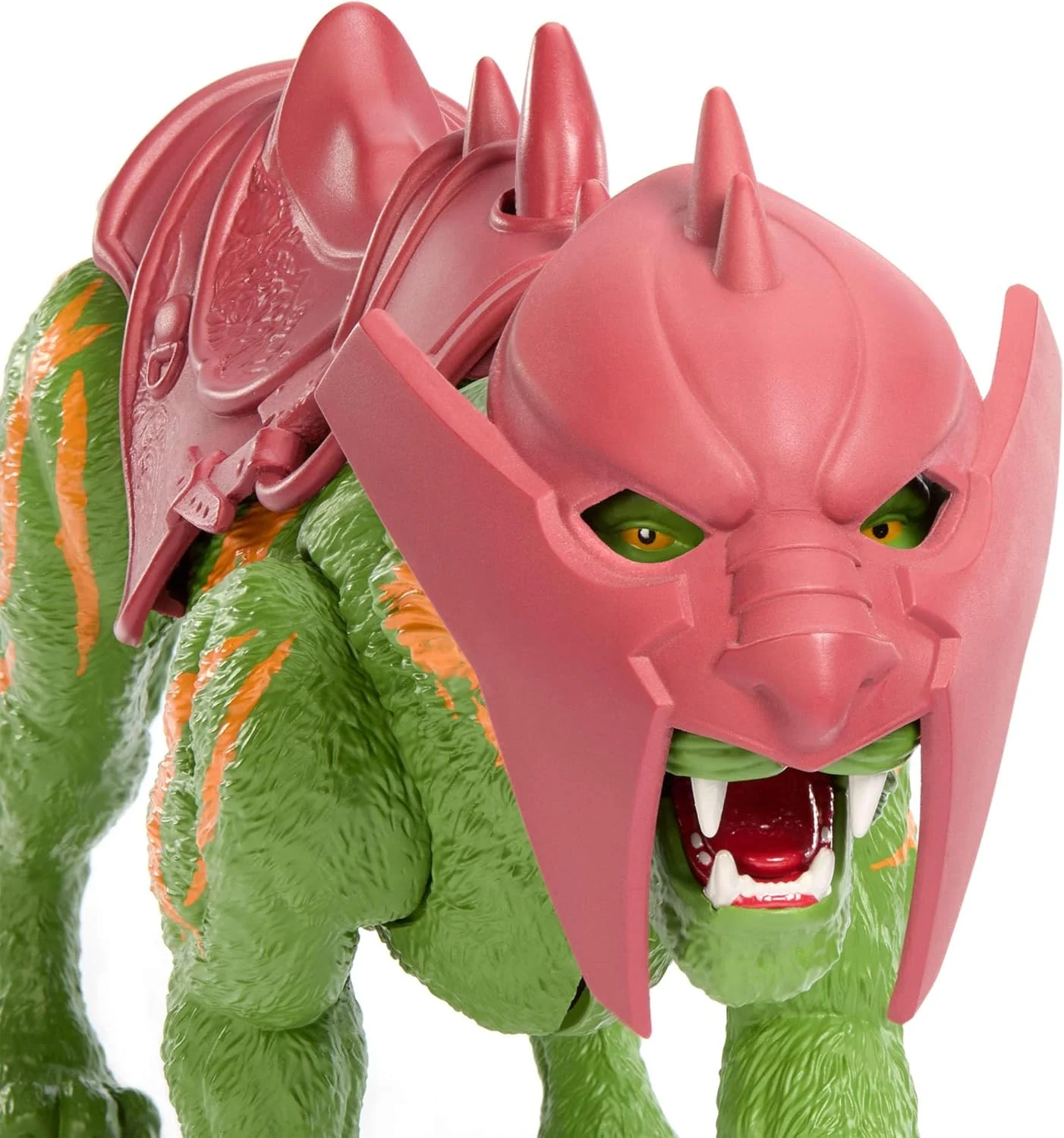 Masters of the Universe Film 2026 Battle Cat Figur mit Beißaction und fünf verschiedenen Brüllfunktionen, ca. 14 cm große Tigerkreatur mit Rüstung, JKJ04 - Image 6