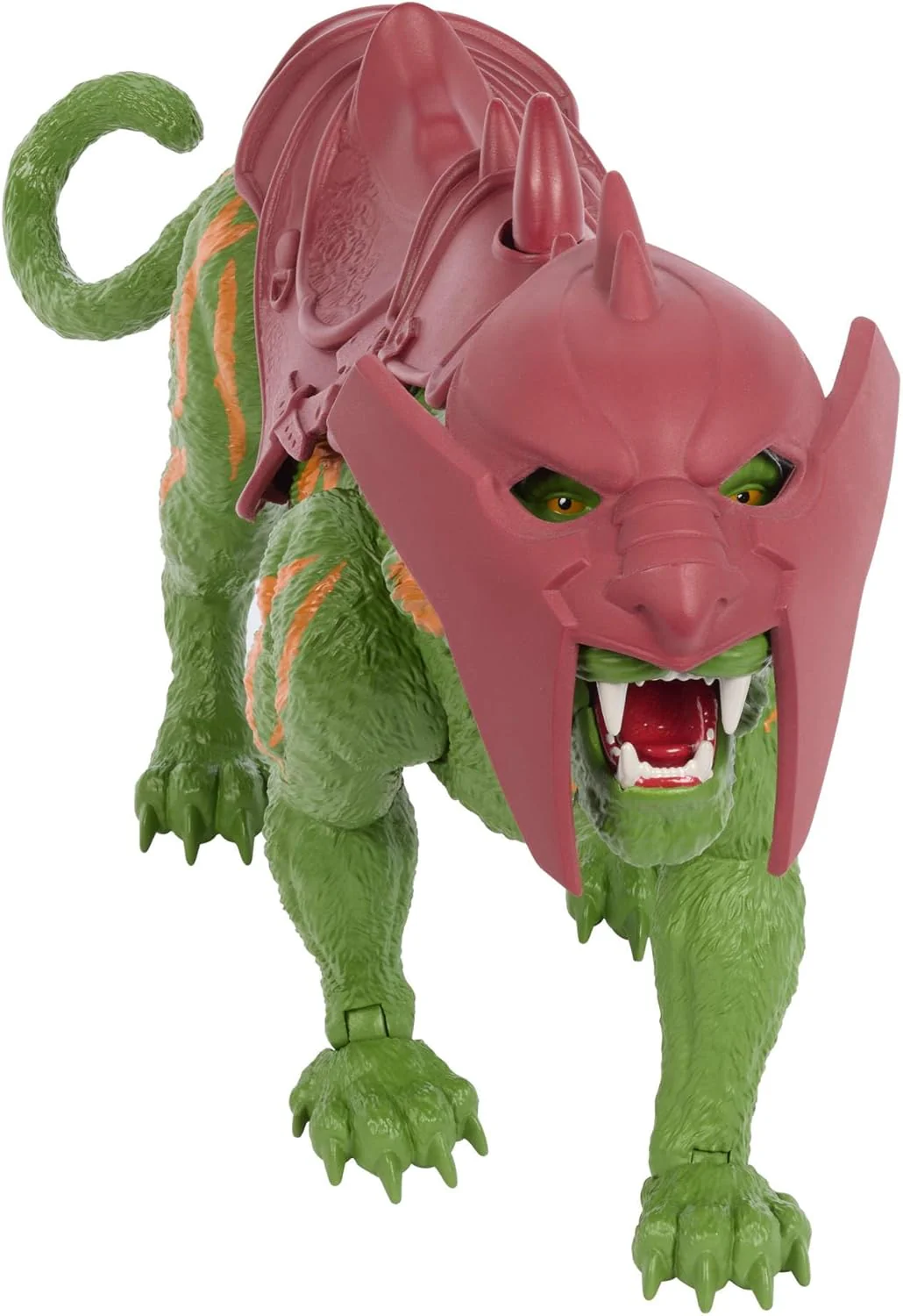 Masters of the Universe Film 2026 Battle Cat Figur mit Beißaction und fünf verschiedenen Brüllfunktionen, ca. 14 cm große Tigerkreatur mit Rüstung, JKJ04 - Image 7