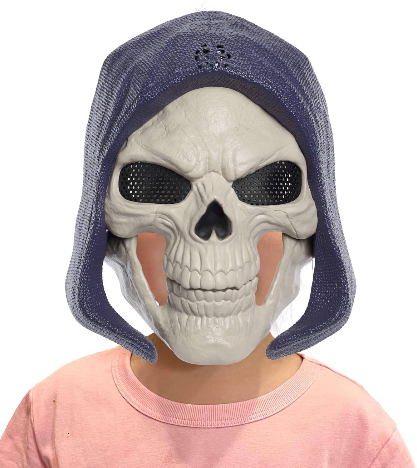 Masters of the Universe Skeletor Mask, 2026 Movie Look Dialogue, Lights & Sounds, Roleplay Costume Head Gear, Super Villain Face Cover, JKJ07 - Image 5