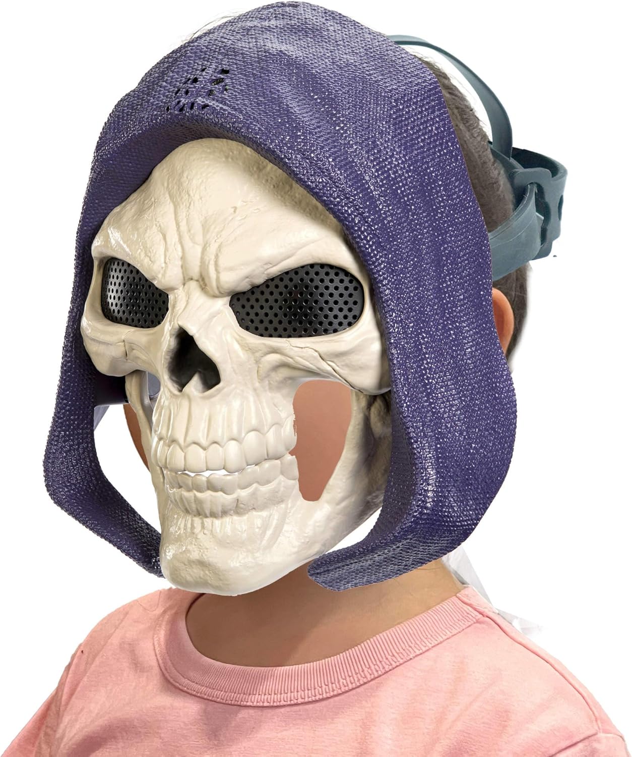 Masters of the Universe Skeletor-Maske, 2026 Film-Aussehen, Dialog, Licht und Sound, Rollenspielkostüm, Kopf, Superbösewicht-Maske, JKJ16 - Image 5