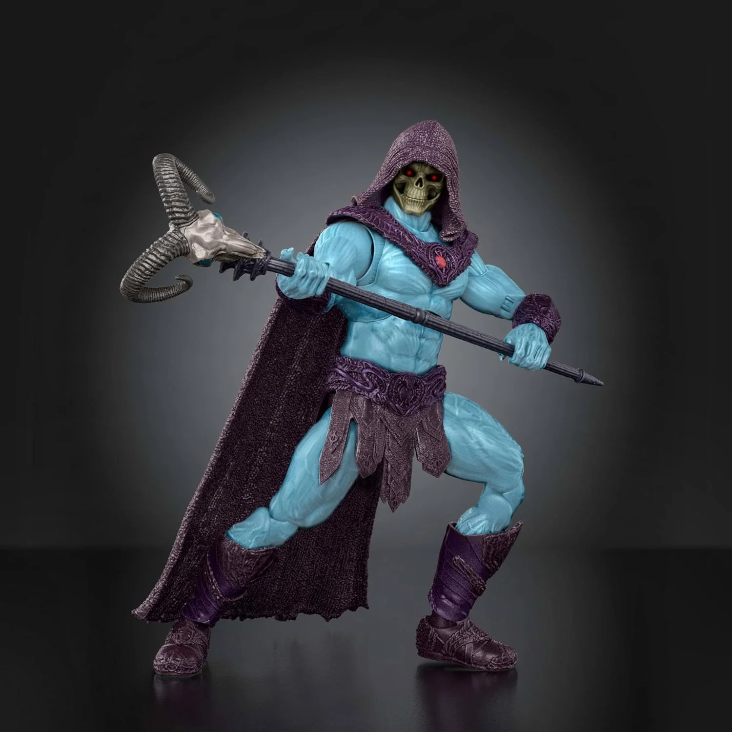 Masters of the Universe Action Figure Chronicles Skeletor, 6.5 Inch Scale 2026 Movie Accurate Villain, Deluxe Articulation, Havoc Staff, Jared Leto, JKJ23 - Image 4