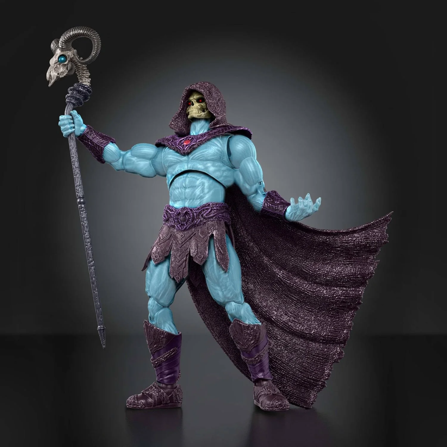 Masters of the Universe Action Figure Chronicles Skeletor, 6.5 Inch Scale 2026 Movie Accurate Villain, Deluxe Articulation, Havoc Staff, Jared Leto, JKJ23 - Image 6