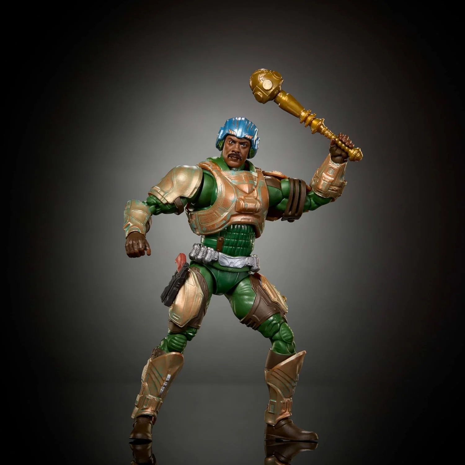 Masters of the Universe Chronicles - Man-at-Arms, action figure Guardia Reale Duncan del film del 2026 in scala 1:12, ispirato a Idris Elba e con design accurato, 6+ anni, JKJ25 - Image 4
