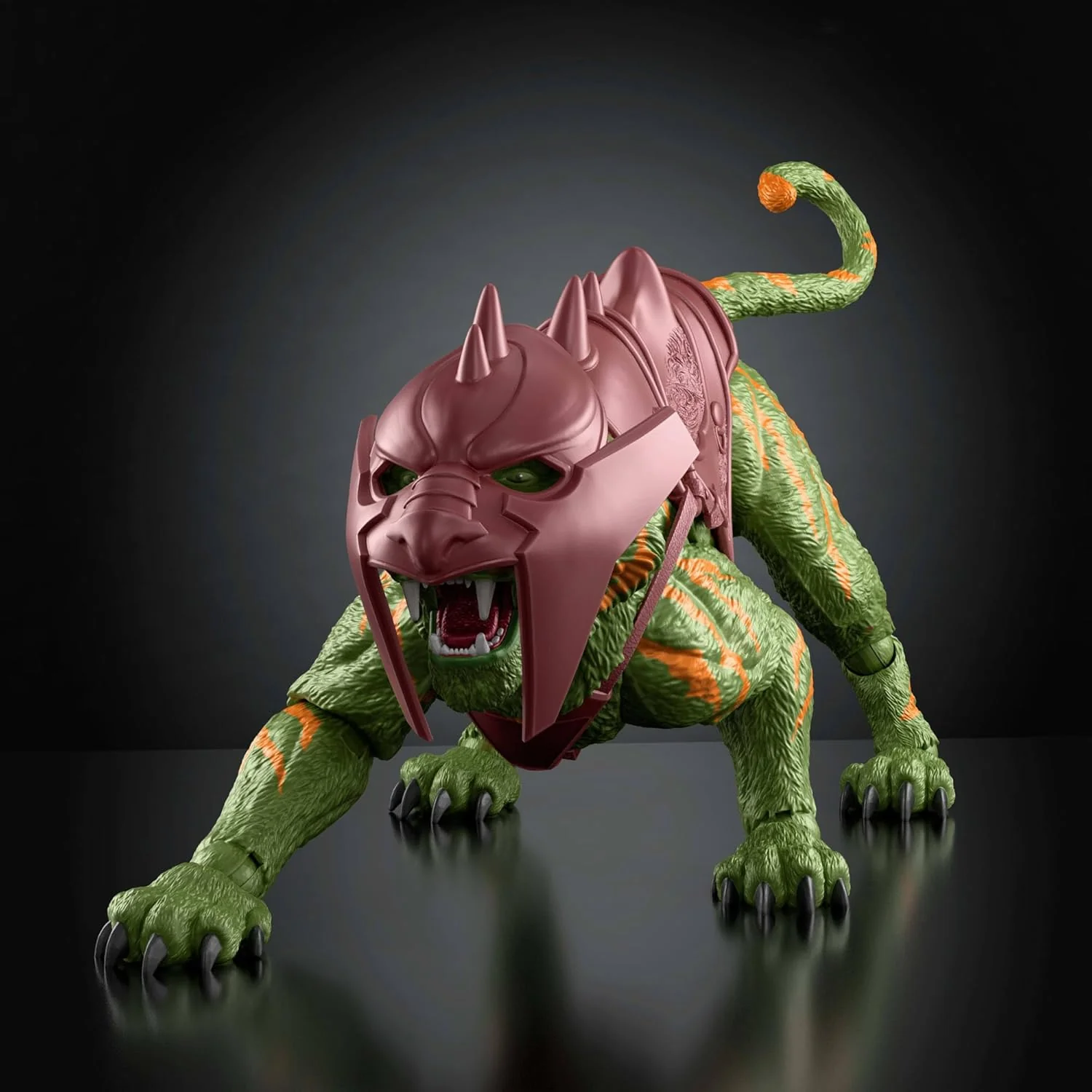 Masters of the Universe Chronicles - Gatto da Battaglia, action figure in scala 1:12 ispirata al film del 2026, tigre con sella e armatura, occhi di vetro e mandibola articolata, 6+ anni, JKJ32 - Image 5