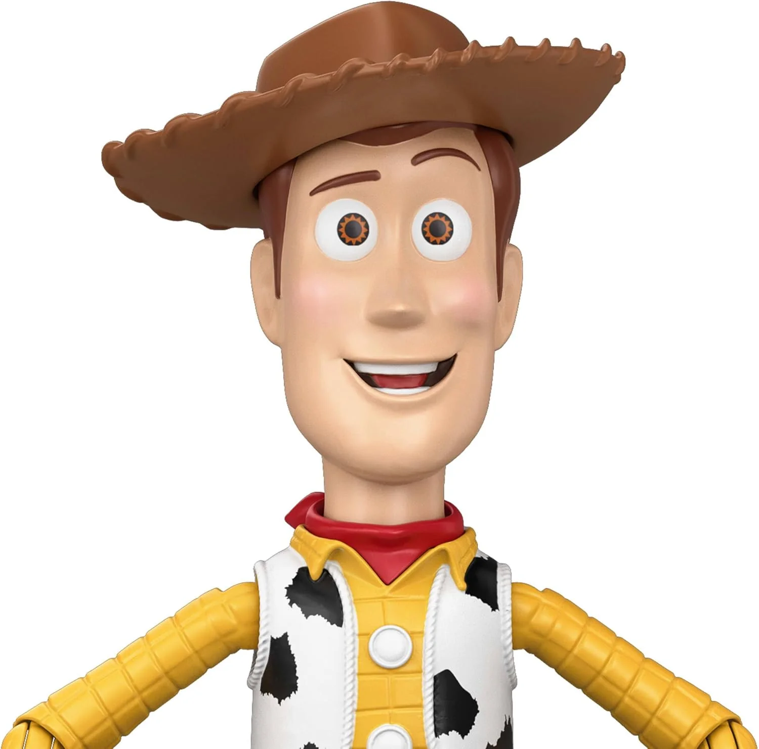 Mattel Disney Pixar Toy Story 5 - Running Woody, action figure da 30+ cm con 50 frasi e suoni dal film, tirando la cordicella Woody muove braccia e gambe velocemente, 3+ anni, JKL95 - Image 2