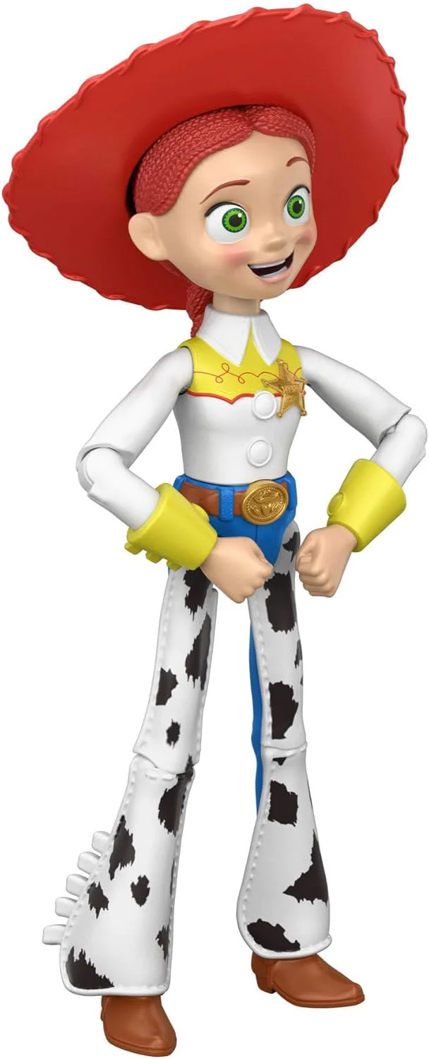 Mattel Disney Pixar Toy Story 5 große Jessie-Figur, 30 cm Filmspielzeug tanzendes Cowgirl Bewegung, 12 bewegliche Gelenke, genaue Details, JKV40 - Image 6