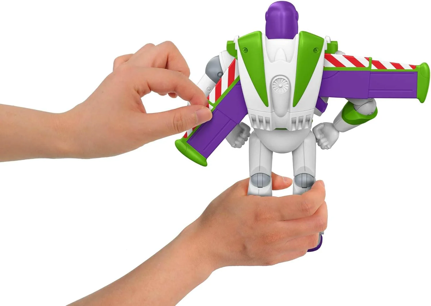 Mattel Disney Pixar Toy Story 5 Figur, große startbereite Buzz Lightyear-Figur, 25 cm Filmdesign 12 bewegliche Gelenke, JKV39 - Image 2