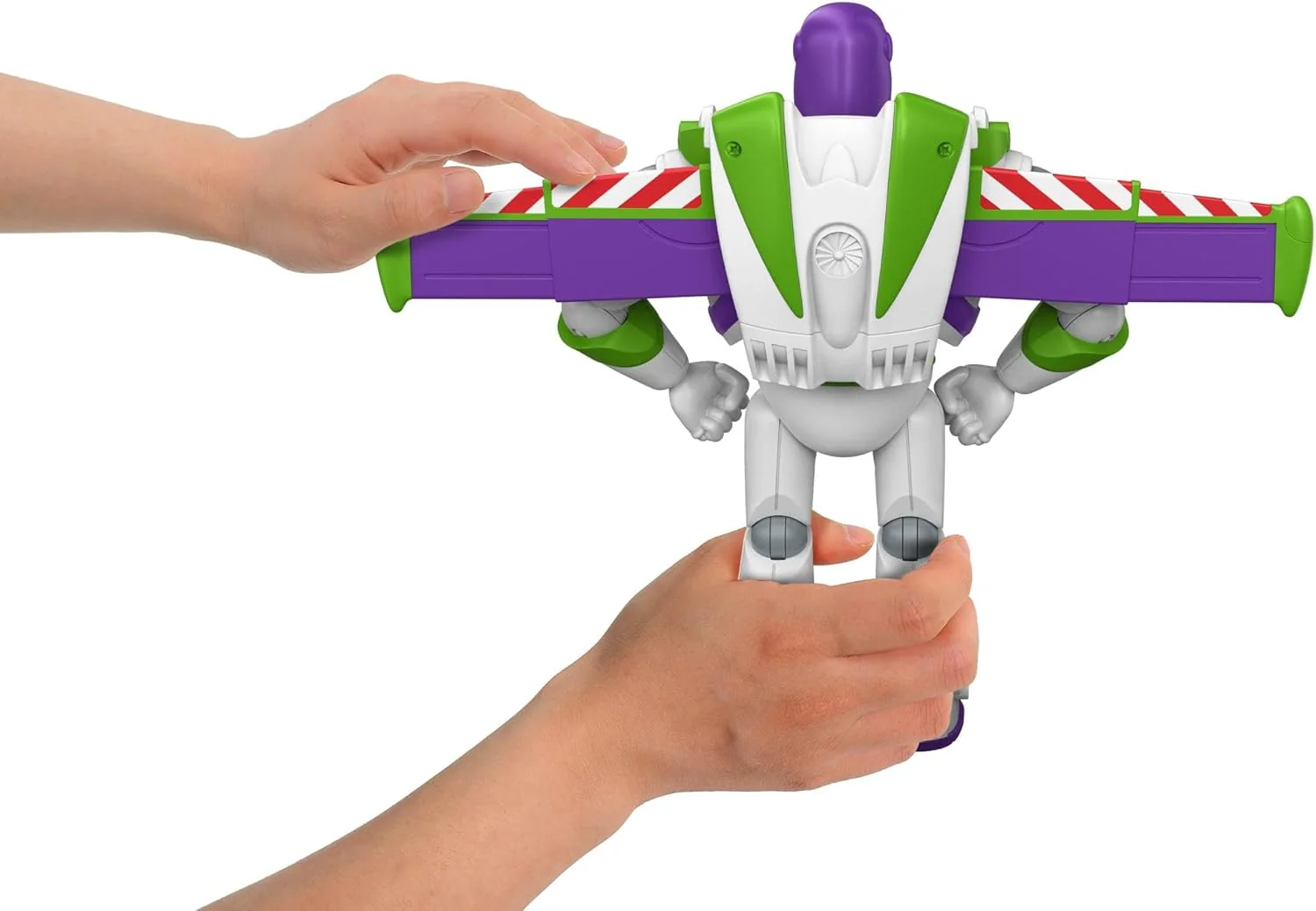 Mattel Disney Pixar Toy Story 5 Figur, große startbereite Buzz Lightyear-Figur, 25 cm Filmdesign 12 bewegliche Gelenke, JKV39 - Image 6