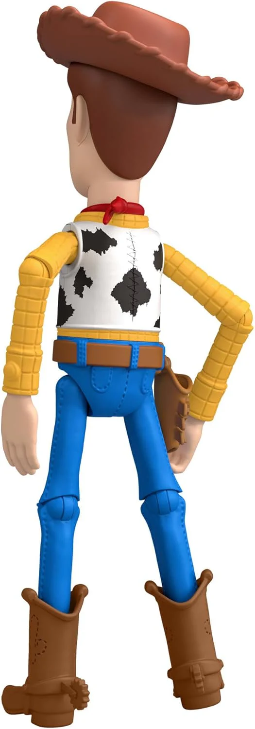 Mattel Disney Pixar Toy Story 5 - Woody, action figure da 23,5cm con 14 punti di articolazione, cappello removibile e design fedele al film 2026, 3+ anni, JKV14 - Image 5