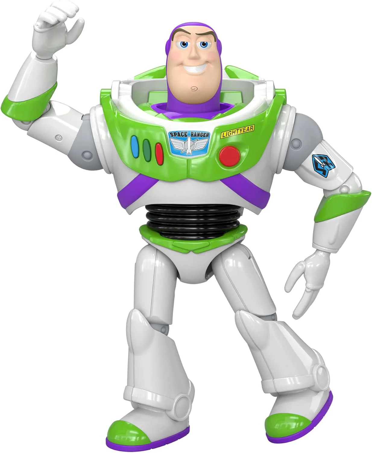 Mattel Disney Pixar Toy Story 5 - Buzz Lightyear Space Ranger, action figure da 18cm con 10 punti di articolazione, design fedele al film 2026, 3+ anni, JKV15 - Image 2
