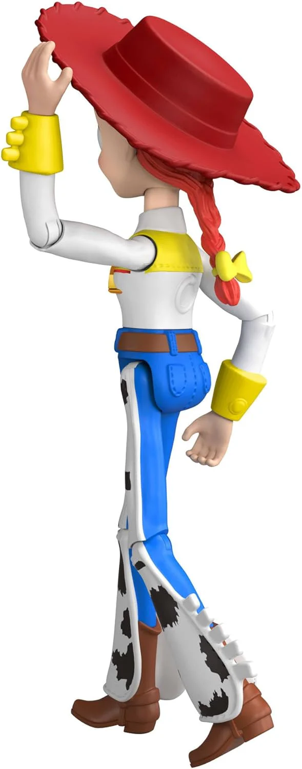 Mattel Disney Pixar Toy Story 5 - Jessie Cowgirl, action figure da 22,5cm con 12 punti di articolazione, cappello removibile e design fedele al film 2026, 3+ anni, JKV16 - Image 2
