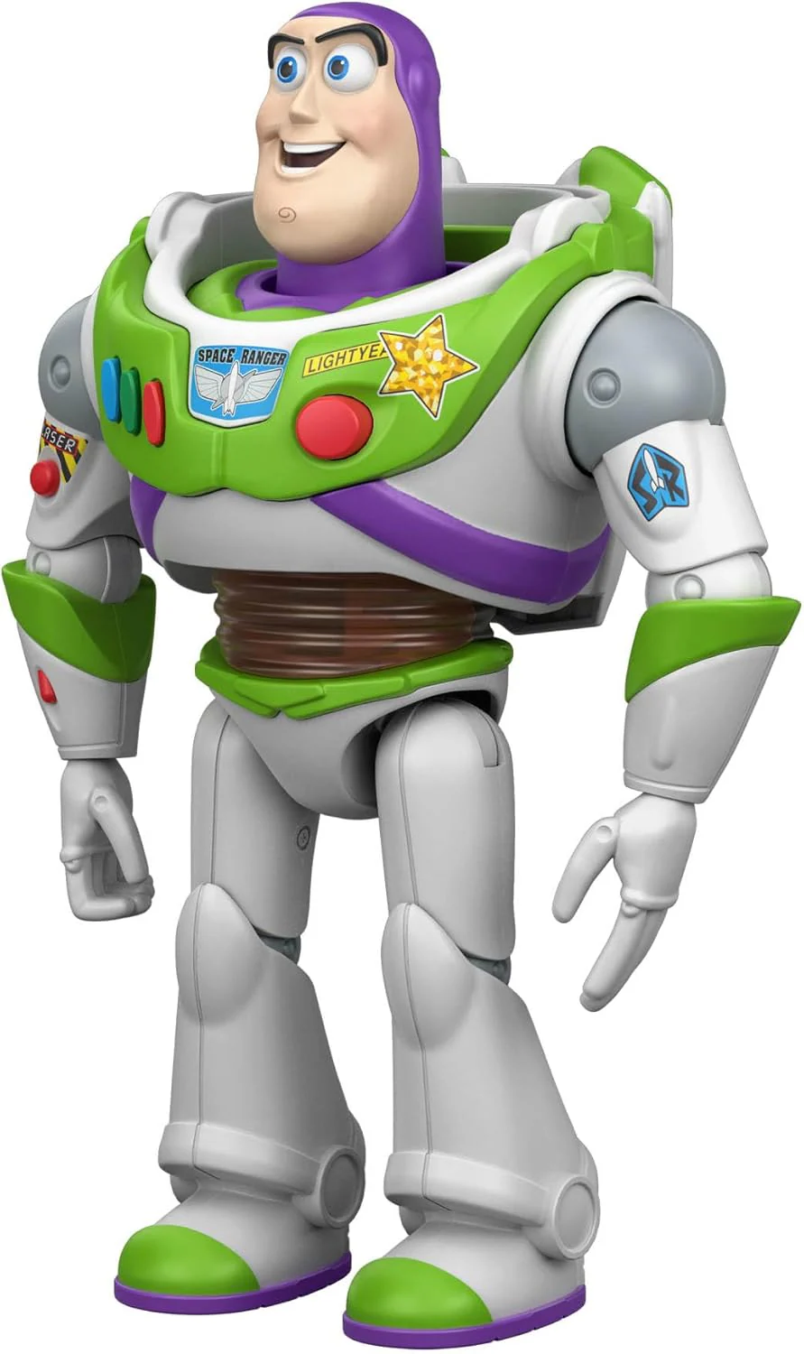 Mattel Disney and Pixar Toy Story 5 Interactables Figure, Buzz Lightyear 7 Inch Playscale, Movie Phrases & Converses with Other Characters in Line, JKV26 - Image 5