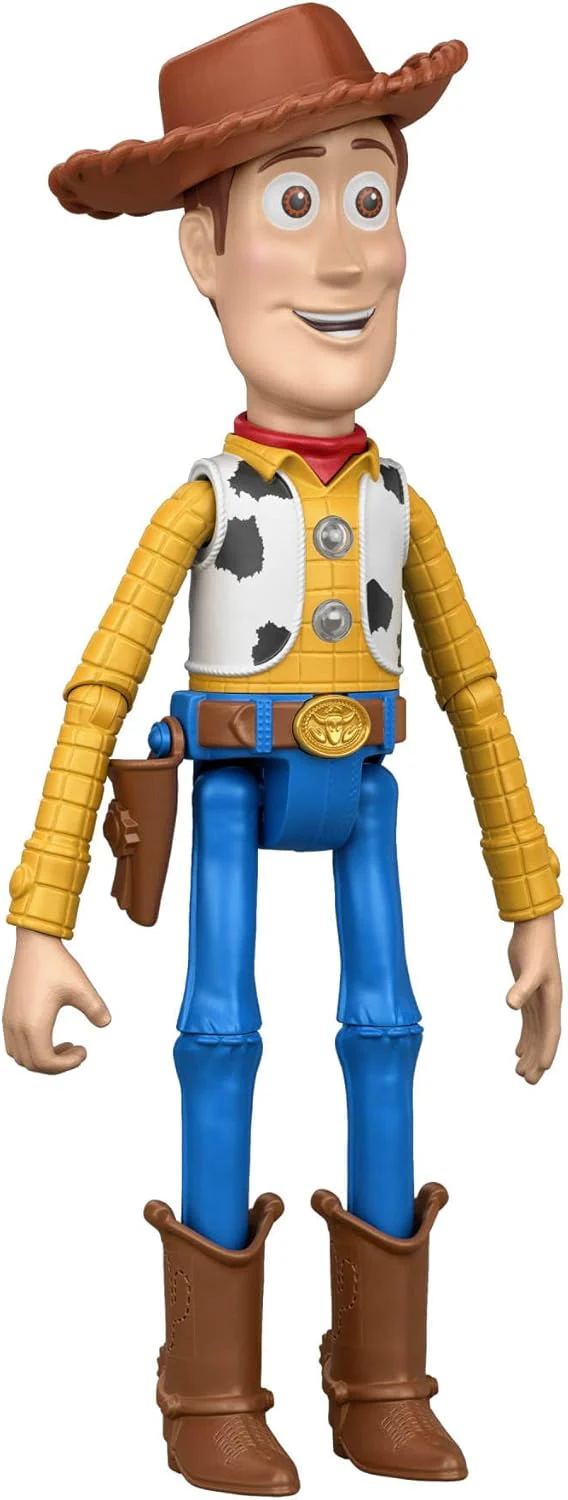 Mattel Disney Pixar Toy Story 5 - Woody, personaggio interattivo da 18cm che ripete le frasi del film e interagisce con gli altri personaggi della serie quando sono vicini, JKV25 - Image 4